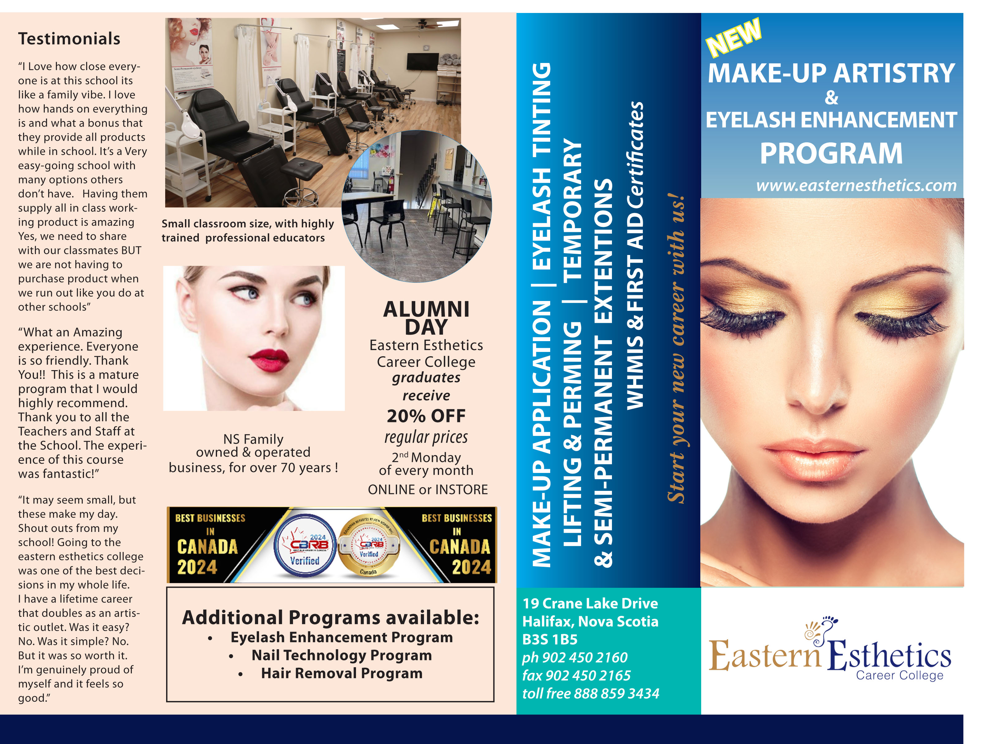 Eyelash Enhancement Brochure 2025